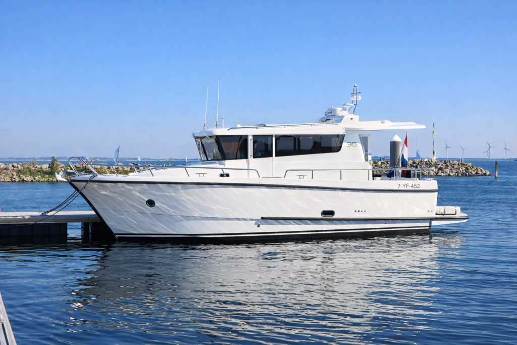 sargo-36-side-profile-moored-dutch-marina.jpg